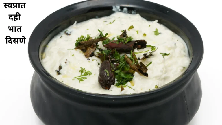 Swapnat Dahi Bhat Disne