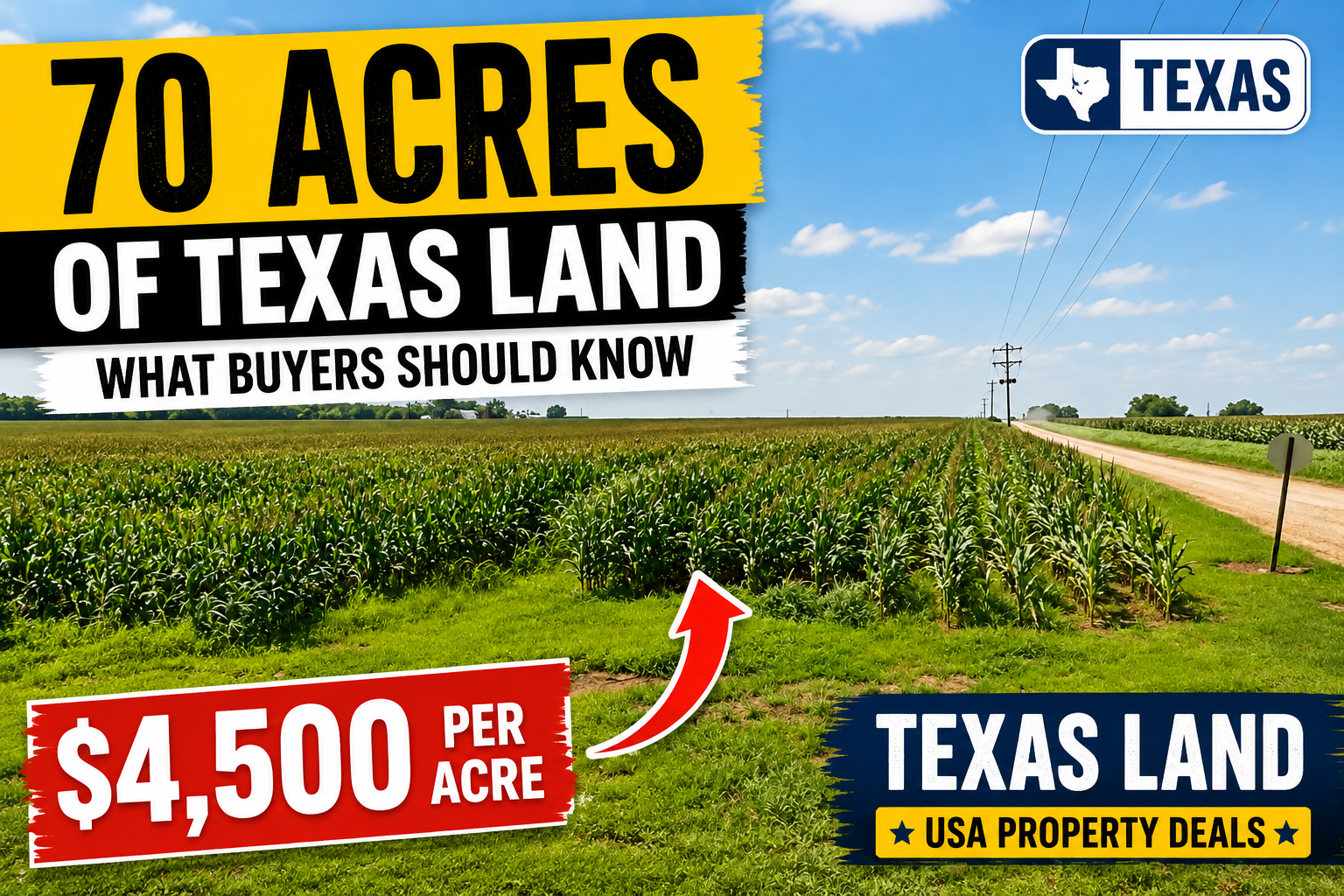 70 Acres of Texas Land